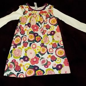 Floral dress by tea size seven